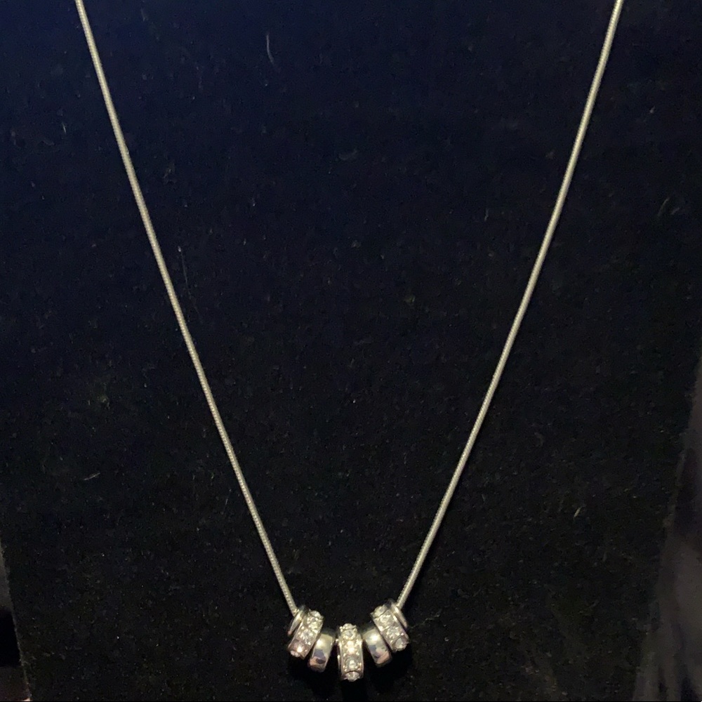 Nicole Miller Necklace Silver